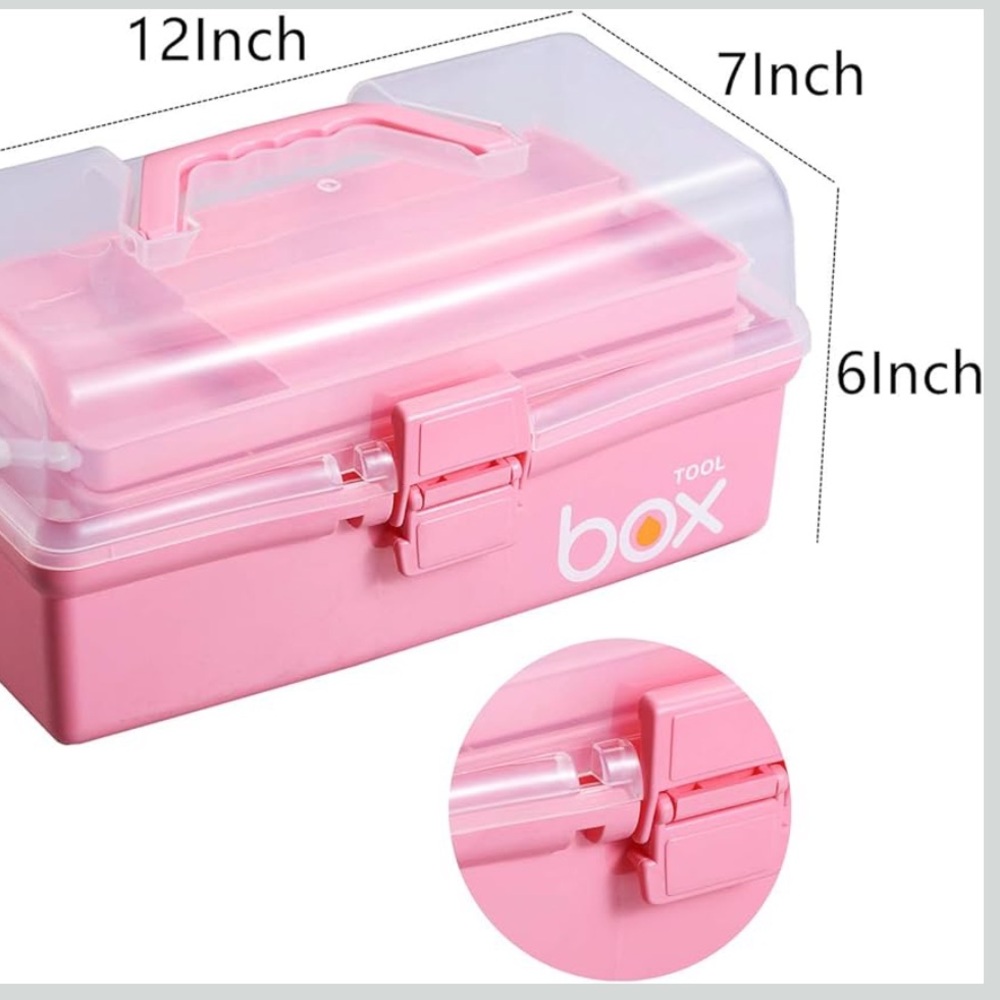 Pink Storage Box - Picture 13 of 14